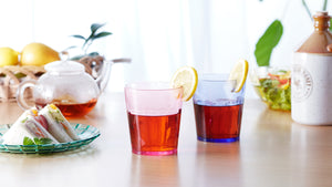 13 oz Unbreakable Premium Drinking Glasses - Set of 6 - Tritan Plastic Cups - BPA Free - 100% Made in Japan (Assorted Colors) - UPC:641945603491