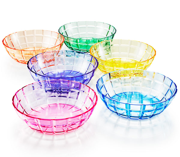 13 oz Unbreakable Premium Bowls - Set of 6 - Tritan Plastic - BPA Free -  SCANDINOVIA - USA